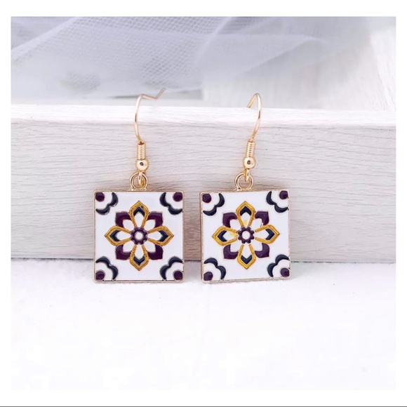 Jewelry - Mosaic Style Earrings